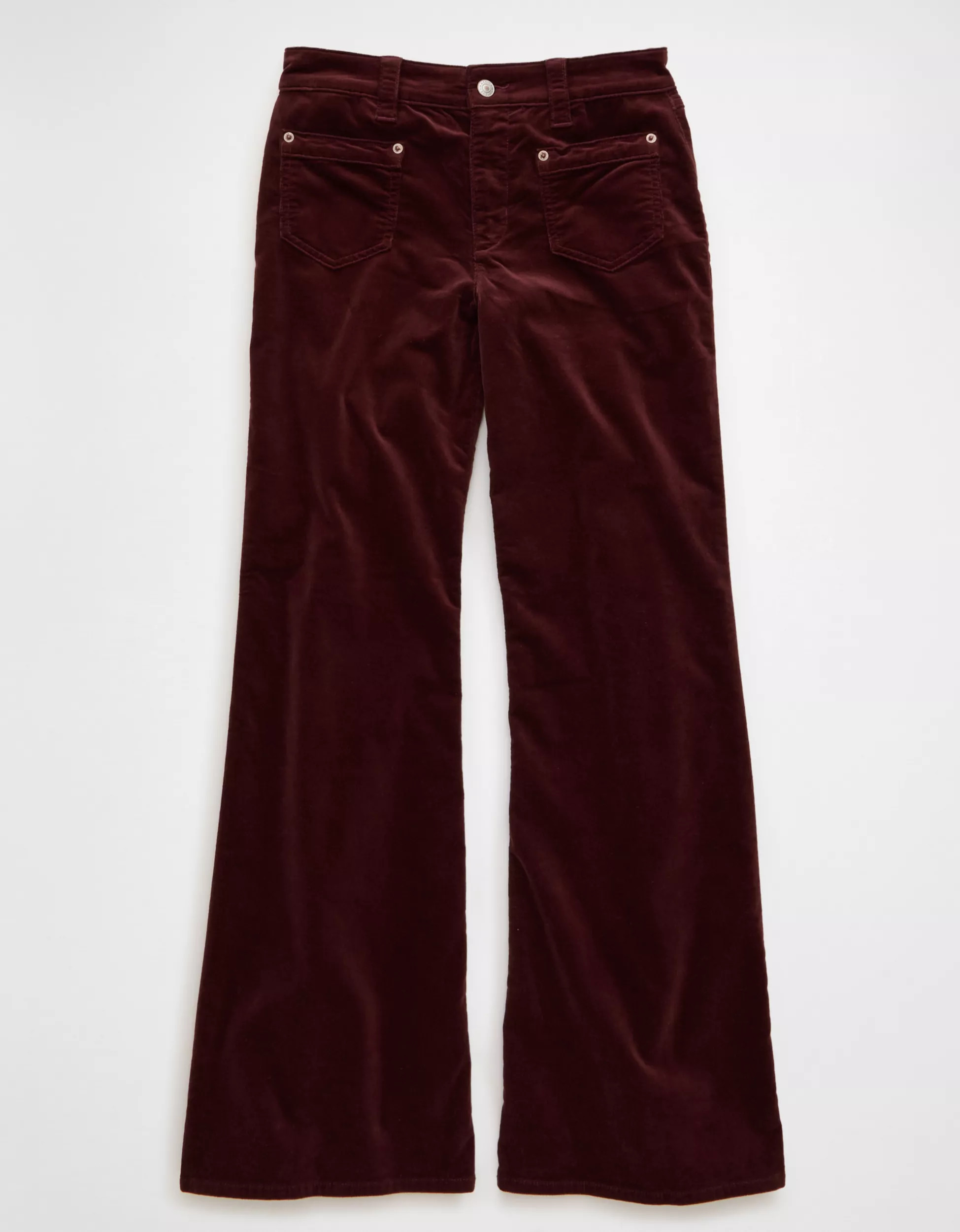 AE High-Waisted Corduroy Flare Pant | American Eagle Outfitters (US & CA)