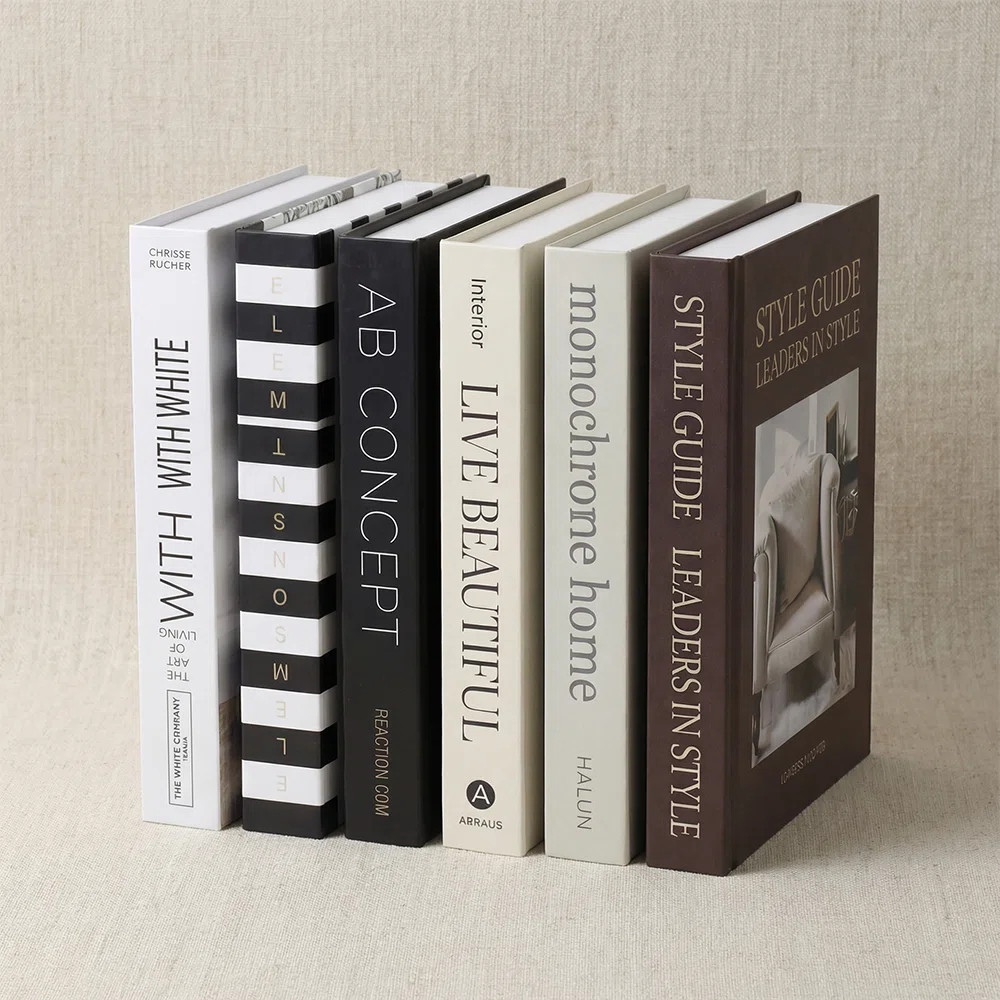 Modern 6 Piece Foldable Decorative Book (Set Of 6) (Set of 6) | Wayfair North America