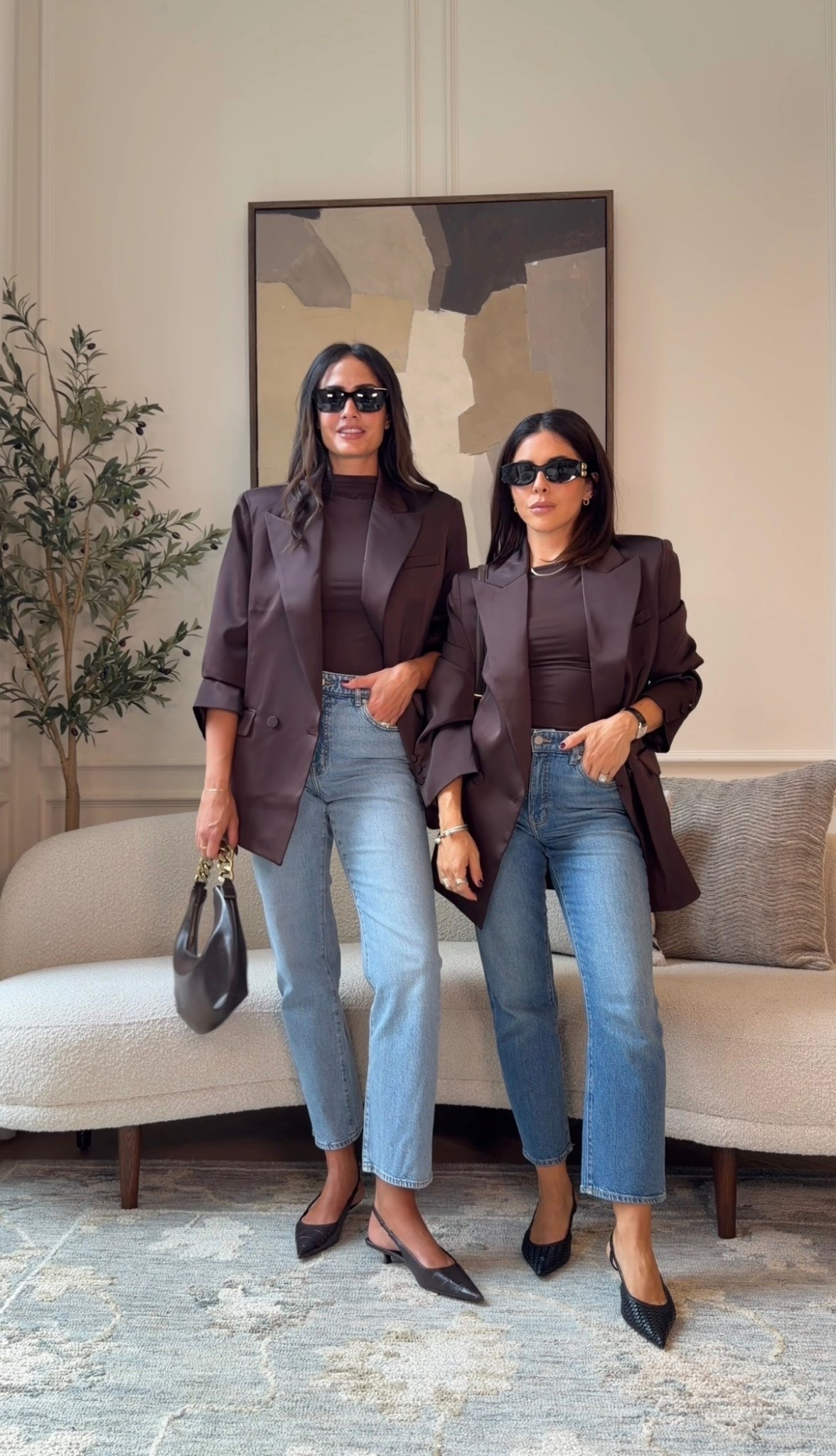 Vanessa:
Blazer - XXS/XS
Top - S
Jeans - 25 short 

#LTKpetite #LTKcanada #LTKworkwear