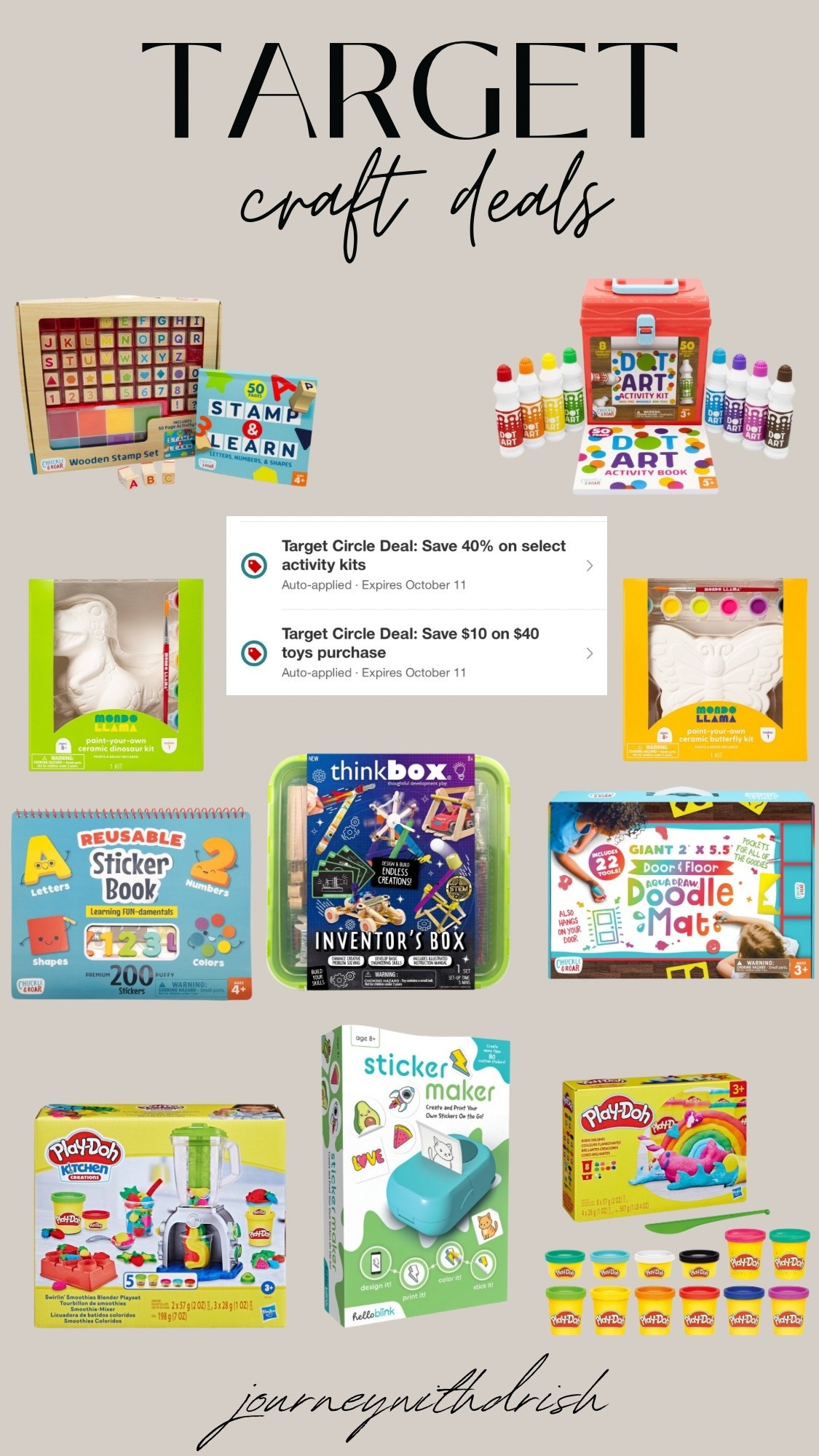Great deals on craft kits from Target! 

#LTKKids #LTKFindsUnder50 #LTKSaleAlert
