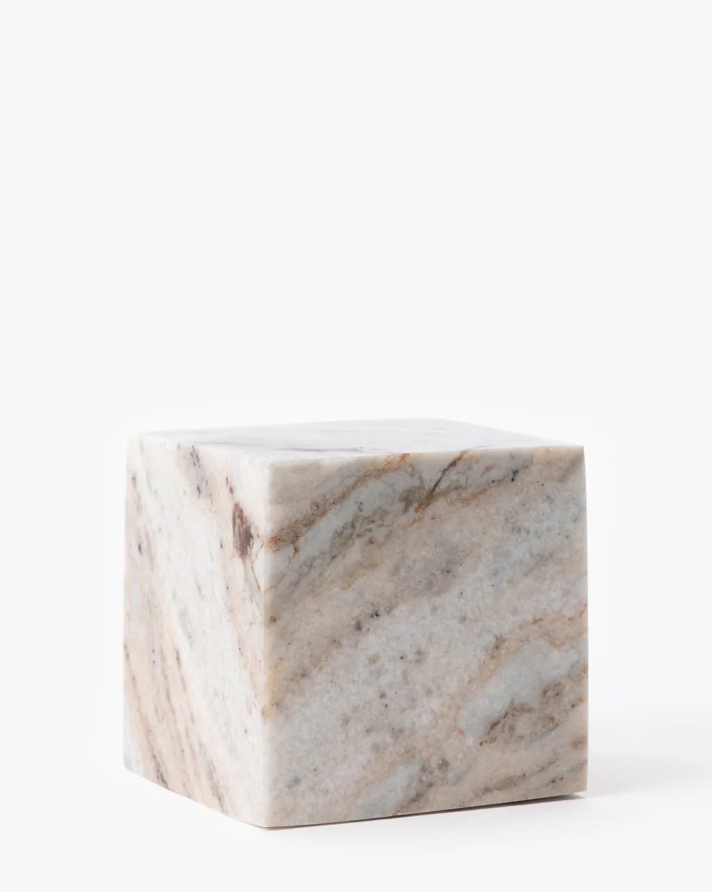 Diani Marble Cube Object | McGee & Co.