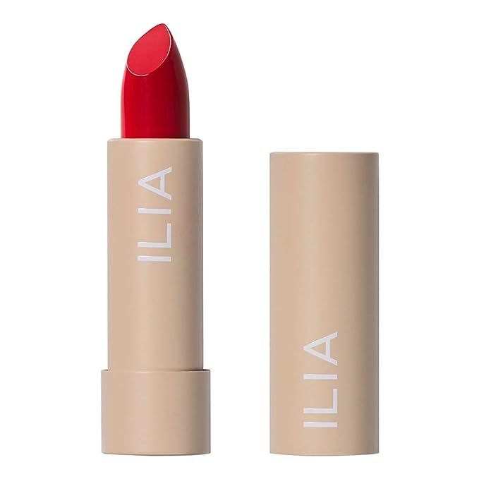 ILIA - Color Block Lipstick | Non-Toxic, Vegan, Cruelty-Free, Clean Makeup (Grenadine (Coral Red)... | Amazon (US)