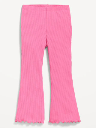 Ribbed Flare-Leg Leggings for Toddler Girls | Old Navy (US)