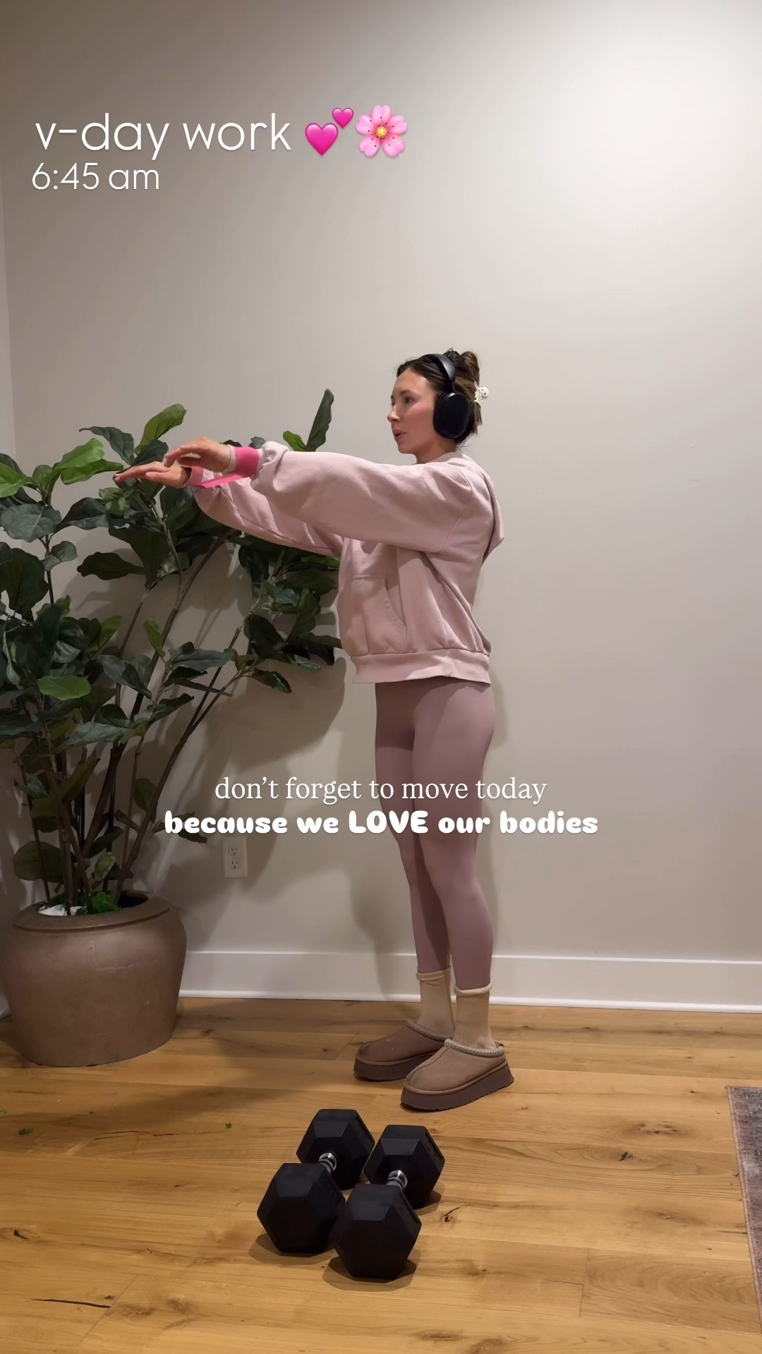 I have been living in this Walmart hoodie + Amazon workout set! Wearing a small in both 

#LTKValentine #LTKfitnessgoals #LTKdayinmylife