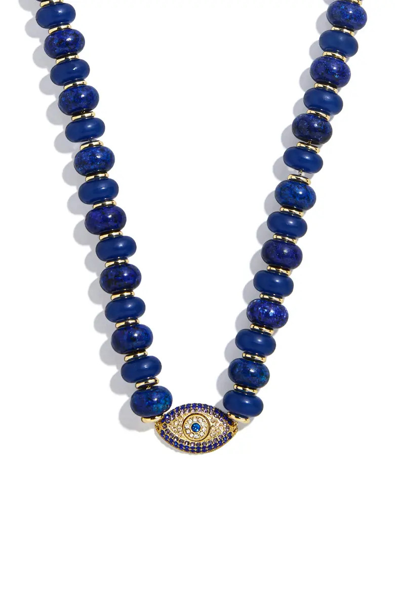 Leah Evil Eye Beaded Necklace | Nordstrom