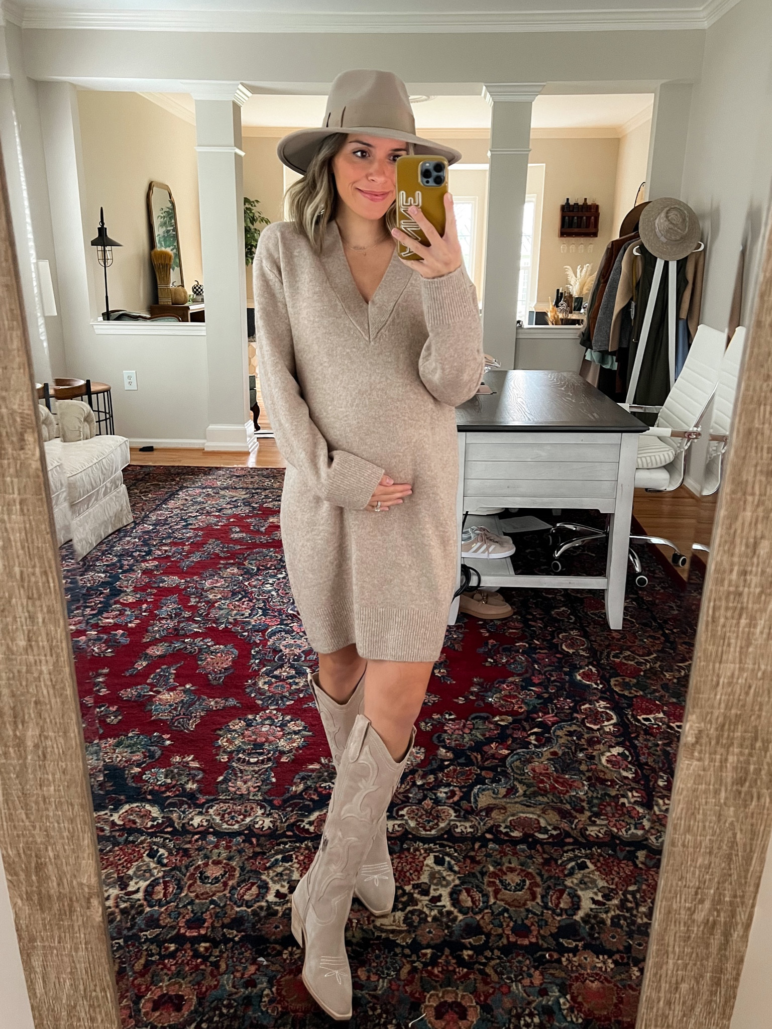 dress size small 

bump friendly, bump style, pregnancy,
Pregnant 

#LTKfindsunder50 #LTKbump #LTKfindsunder100