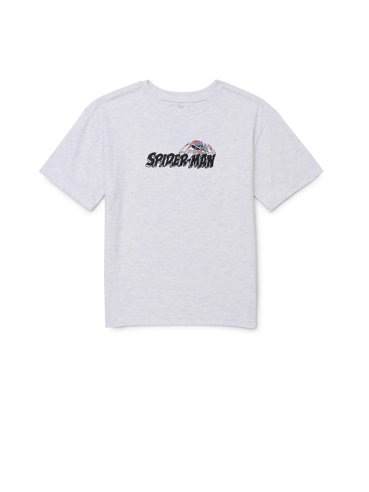 Spider-Man Boys Backwall Graphic Print Tee with Short Sleeves, Sizes 4-18 | Walmart (US)