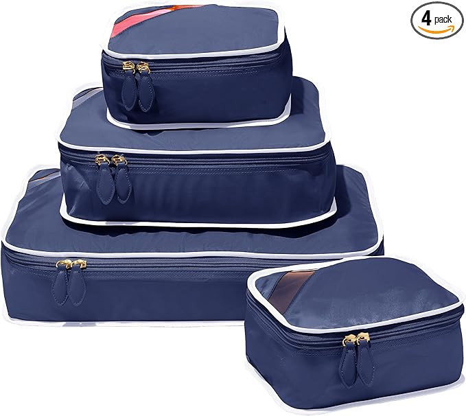 Paravel Packing Cube Quads | Luggage Organizer for Travel Accessories, Shoes, Toiletries, Laundry... | Amazon (US)