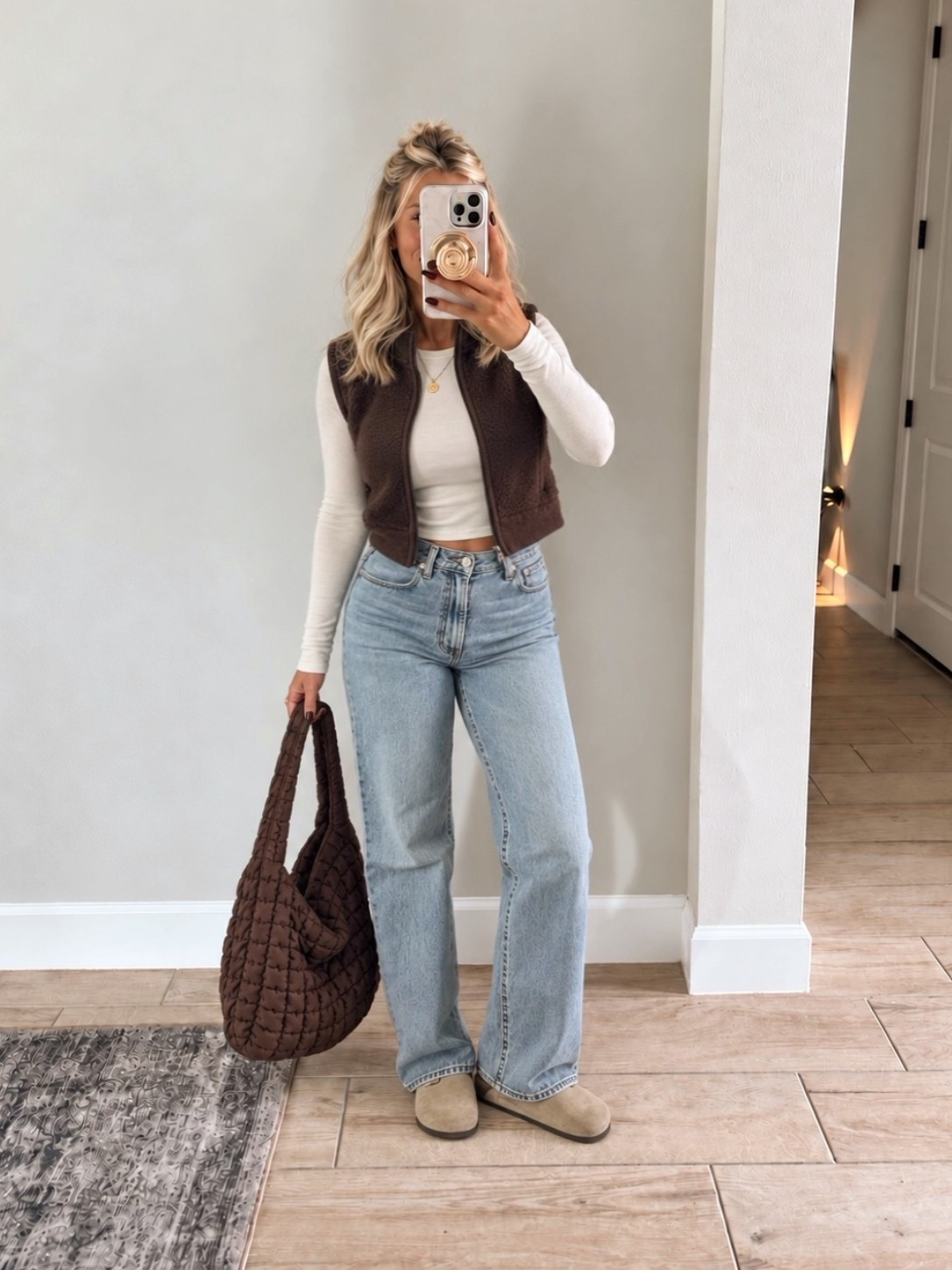 Easy and casual fall OOTD🍂🍁🤎