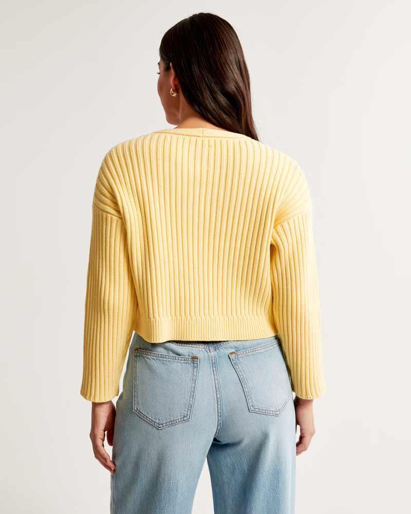 Women's V-Neck Sweater | Women's Tops | Abercrombie.com | Abercrombie & Fitch (US)