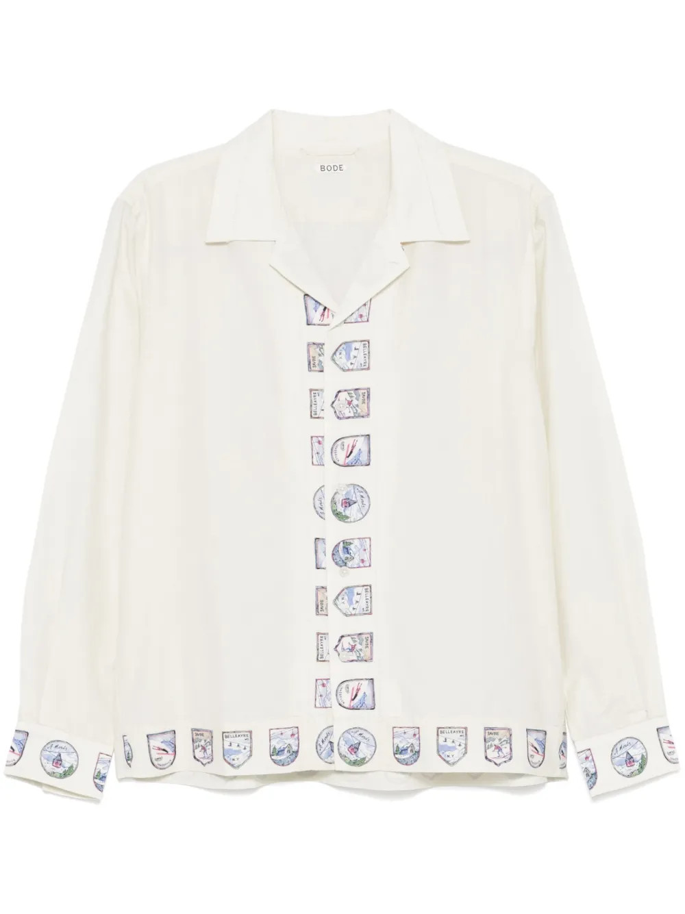 BODE Ski Season Shirt - Farfetch | Farfetch Global