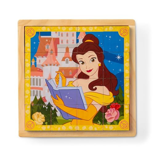 Melissa & Doug Disney Princess Wooden Toy Cube Puzzle Blocks for Boys and for Girls 3+ - FSC Certified | Amazon (US)