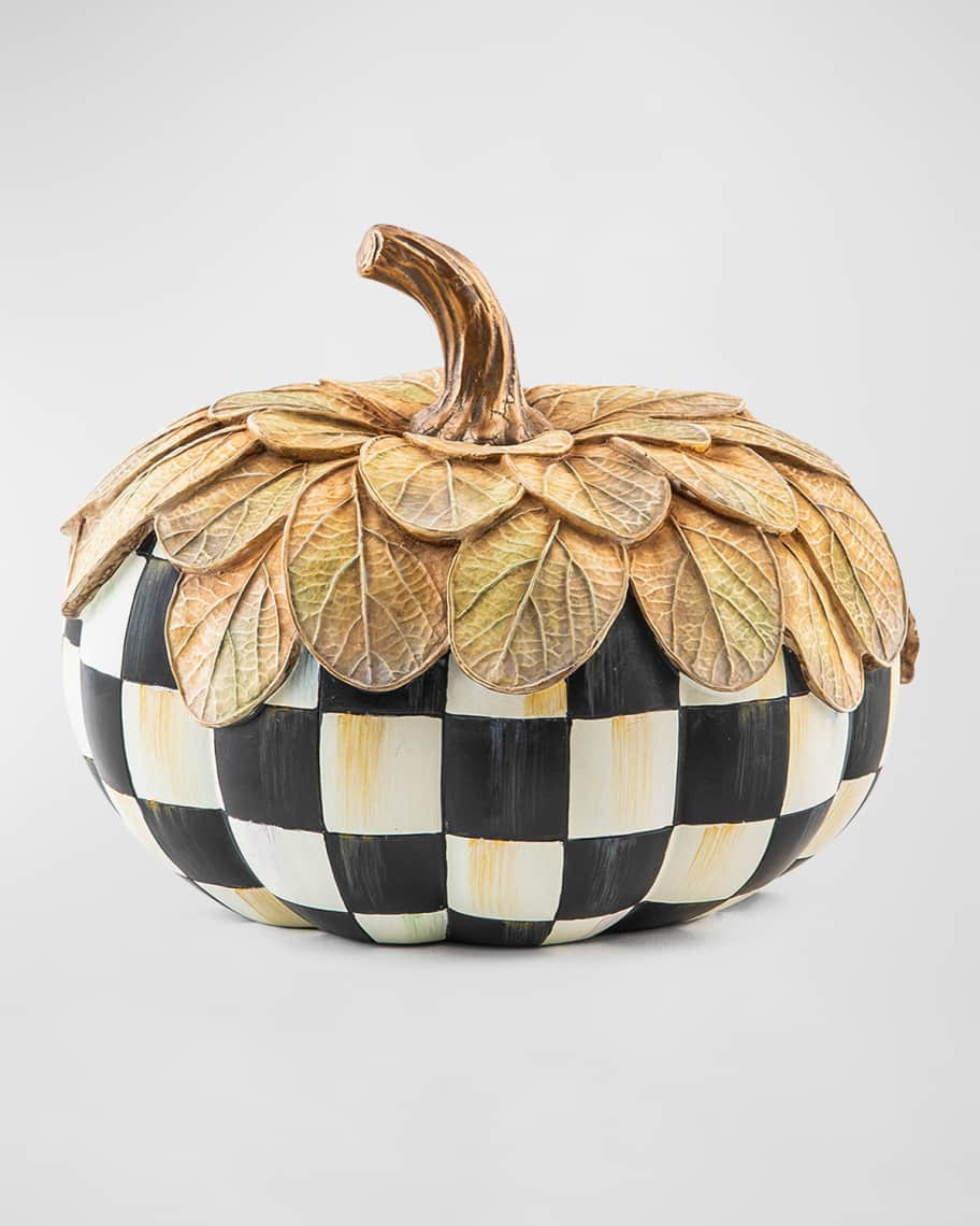 MacKenzie-Childs Natural Foliage Pumpkin, Small | Neiman Marcus