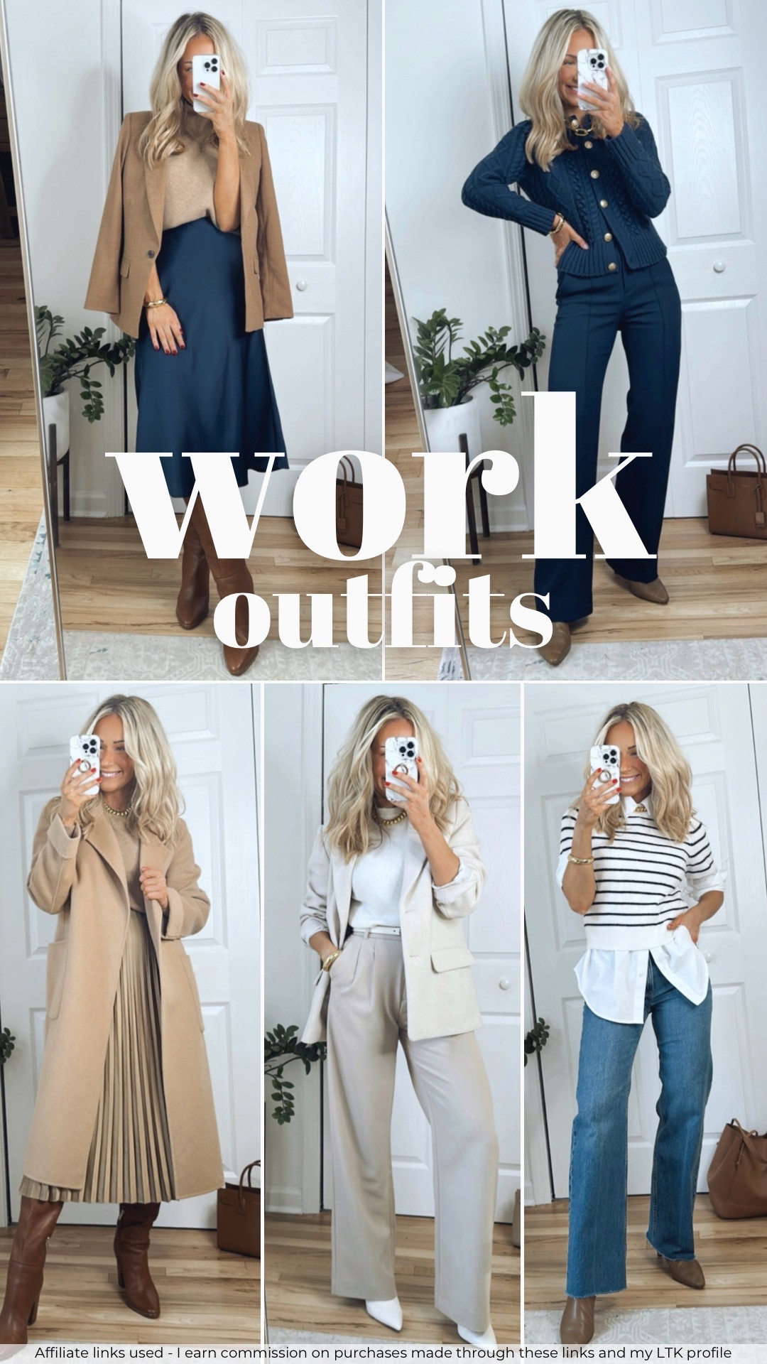 Work outfit ideas for the new week! 💻 (*outfits are from last year, linking alternative options for anything that’s sold out now 💕💕)

#LTKWorkwear