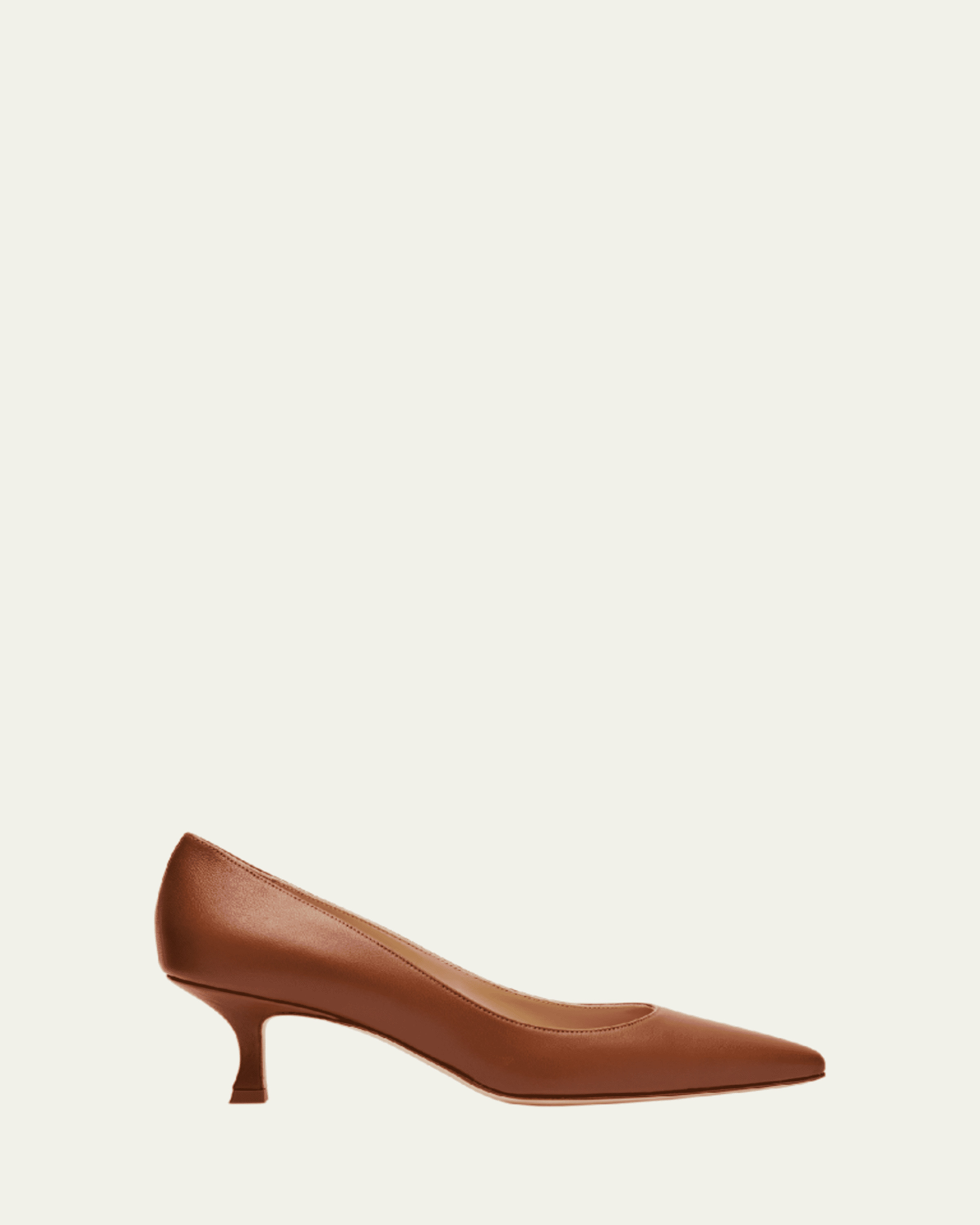 Manolo Blahnik Kietta Leather Stiletto Pumps | Bergdorf Goodman