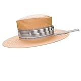 RACEU ATELIER Recycled Paper Straw Hat Menorca - Hats Women Panama Straw Beach Wide Brim | Amazon (US)