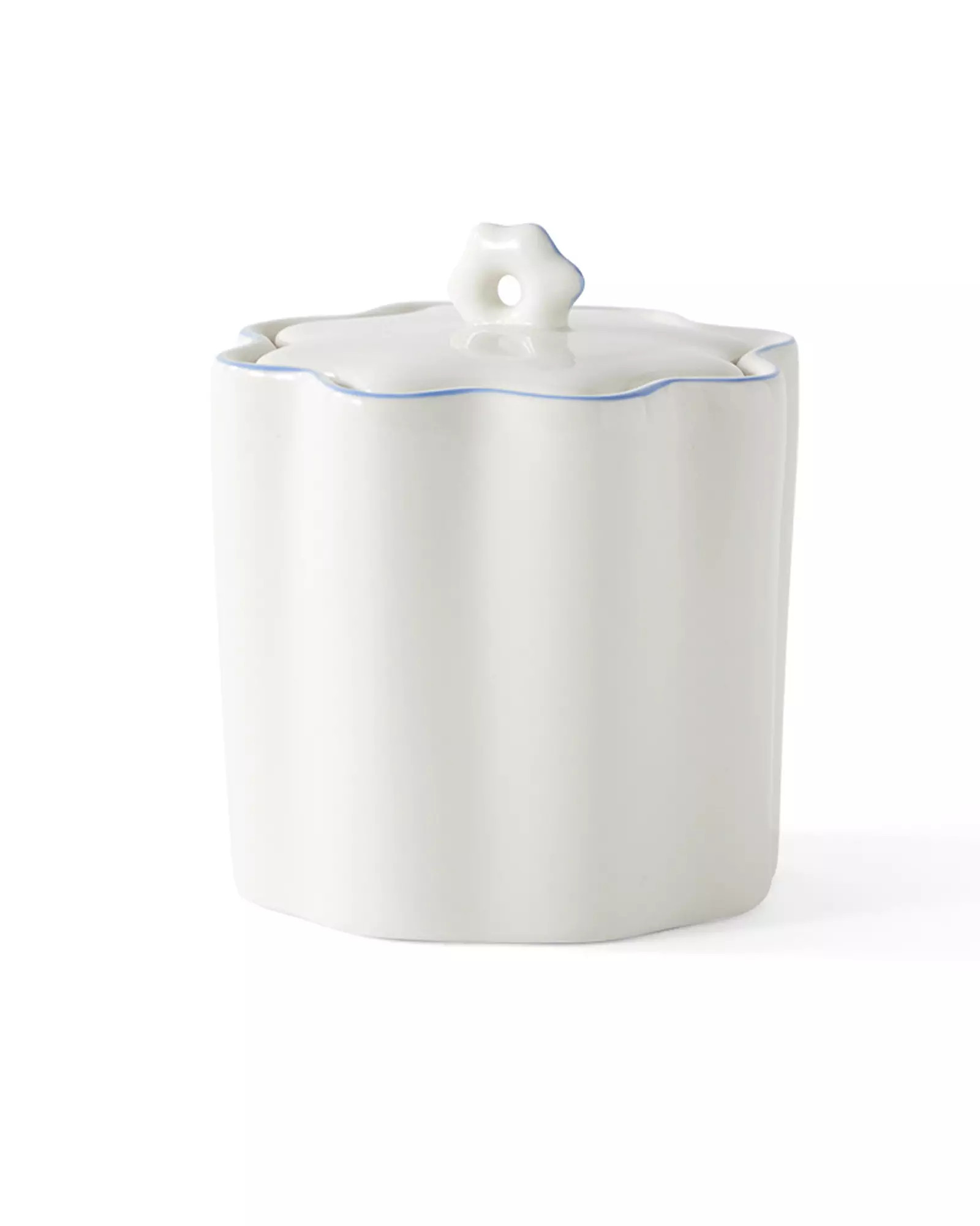 Wave Lidded Cannister | Serena and Lily