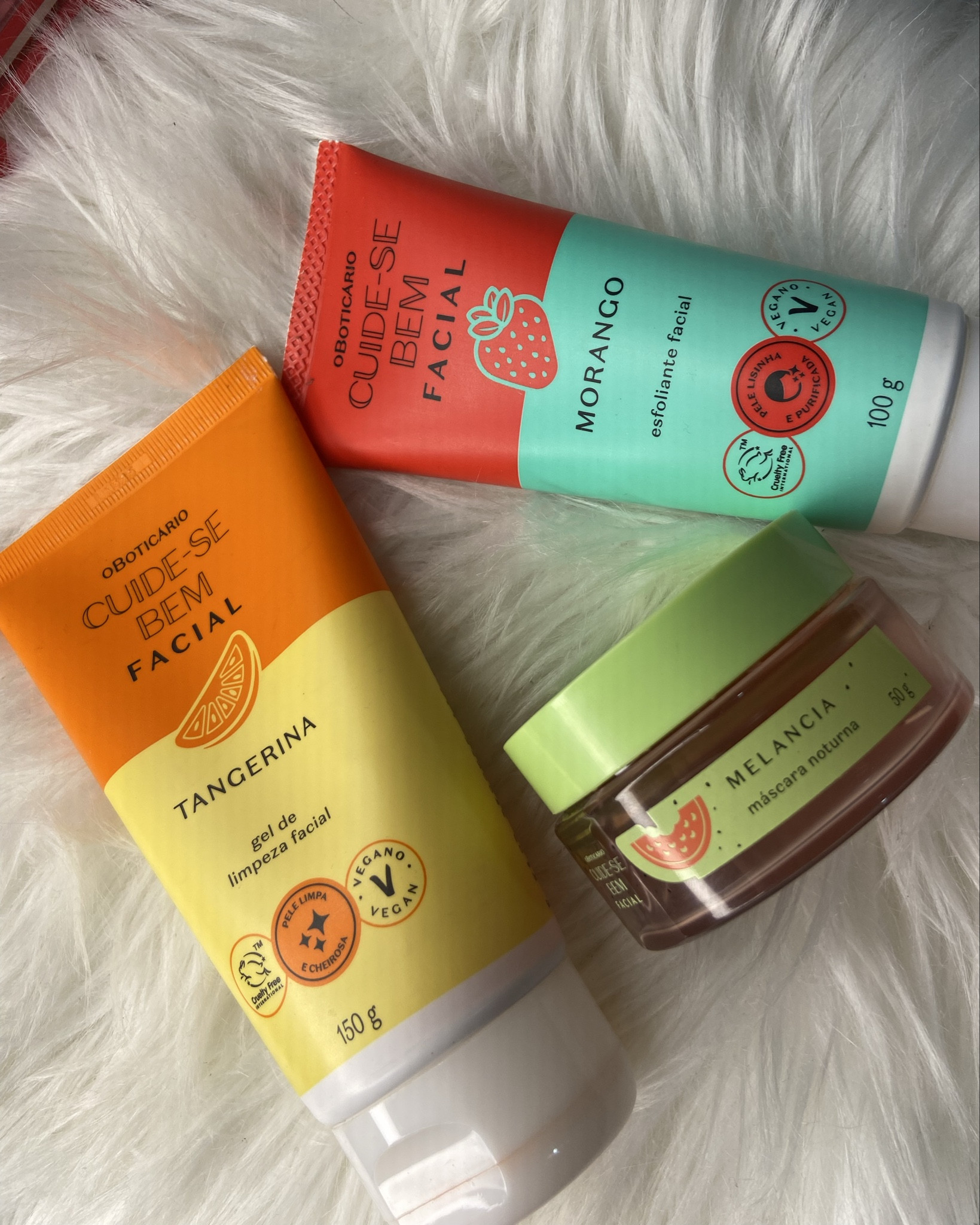 Meu trio de Skin care mais cheiroso que já usei !!! 
Esse trio do lançamento salada de fruta da linha Cuide se bem dê oBoticário simplesmente sensacional 🍊🍓🍉

#LTKpromo #LTKbrasil #LTKbeleza