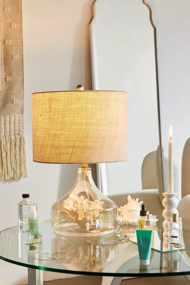 Amber Luster Glass Table Lamp | Urban Outfitters (US and RoW)