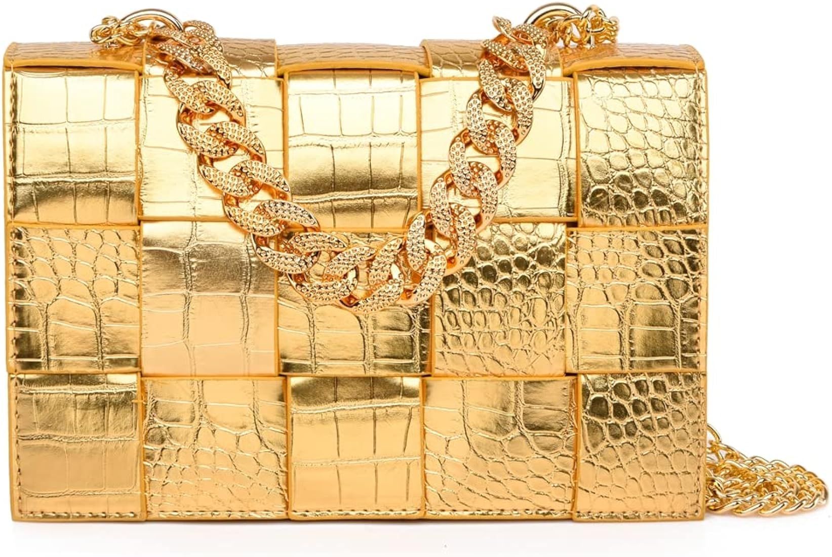 Purses for Women Shoulder Bags Small Crossbody Bag Luxury Designer Handbags Chain Fashion | Amazon (US)