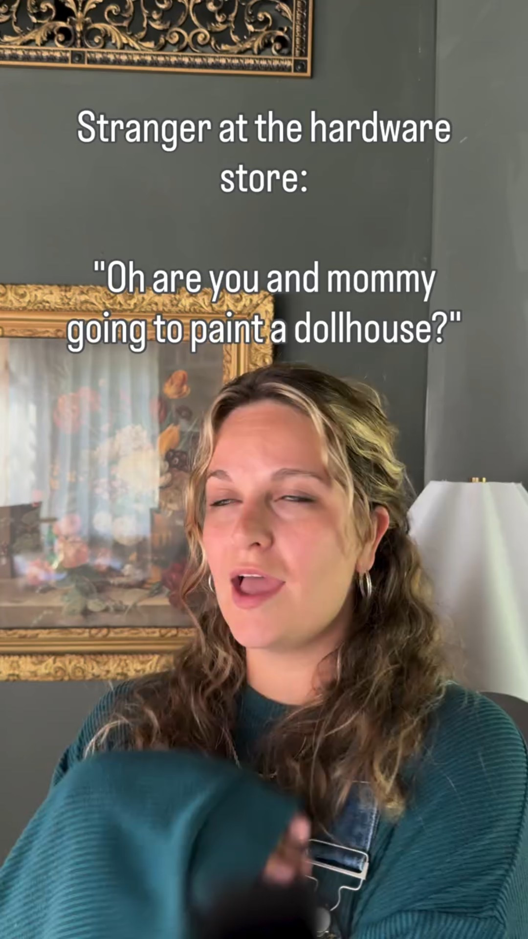 Yes, THIS REALLY HAPPENED YALL 😅 story time:

Just last week while pushing the kids in a lumber cart, an employee passing us stopped and asked Miss A "are you going to help mommy paint a dollhouse" and without missing a beat she responds "no." 😂
Truly, he was just trying to make passing conversation with a kid, but unprovoked it was a weird thing to say to two gals in a hardware store, right??😂

She can paint a dollhouse if she wants! But she can (and HAS!) build, install floors, rip up carpets, and use a drill. She can do hard things. We can do hard things. 🖤 

(PS you can find the process of these custom built-ins in the "office" highlight bubble on my Instagram page)

#WoodWorkHer #DIYingWomen #LittleDIYer #DIYHome #DIYHomeDecor #GreenOffice #ColorDrench #IDYBuiltIns

#LTKHome #LTKKids