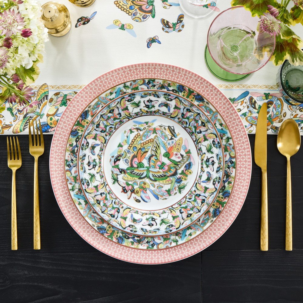 Papillon Mixed Salad Plates, Set of 4 | Williams-Sonoma