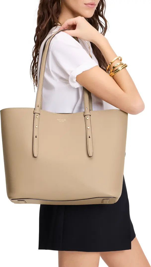 do it all fine grain leather tote | Nordstrom