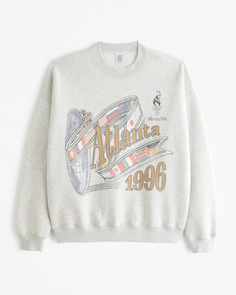 Olympics Graphic Crew Sweatshirt | Abercrombie & Fitch (US)