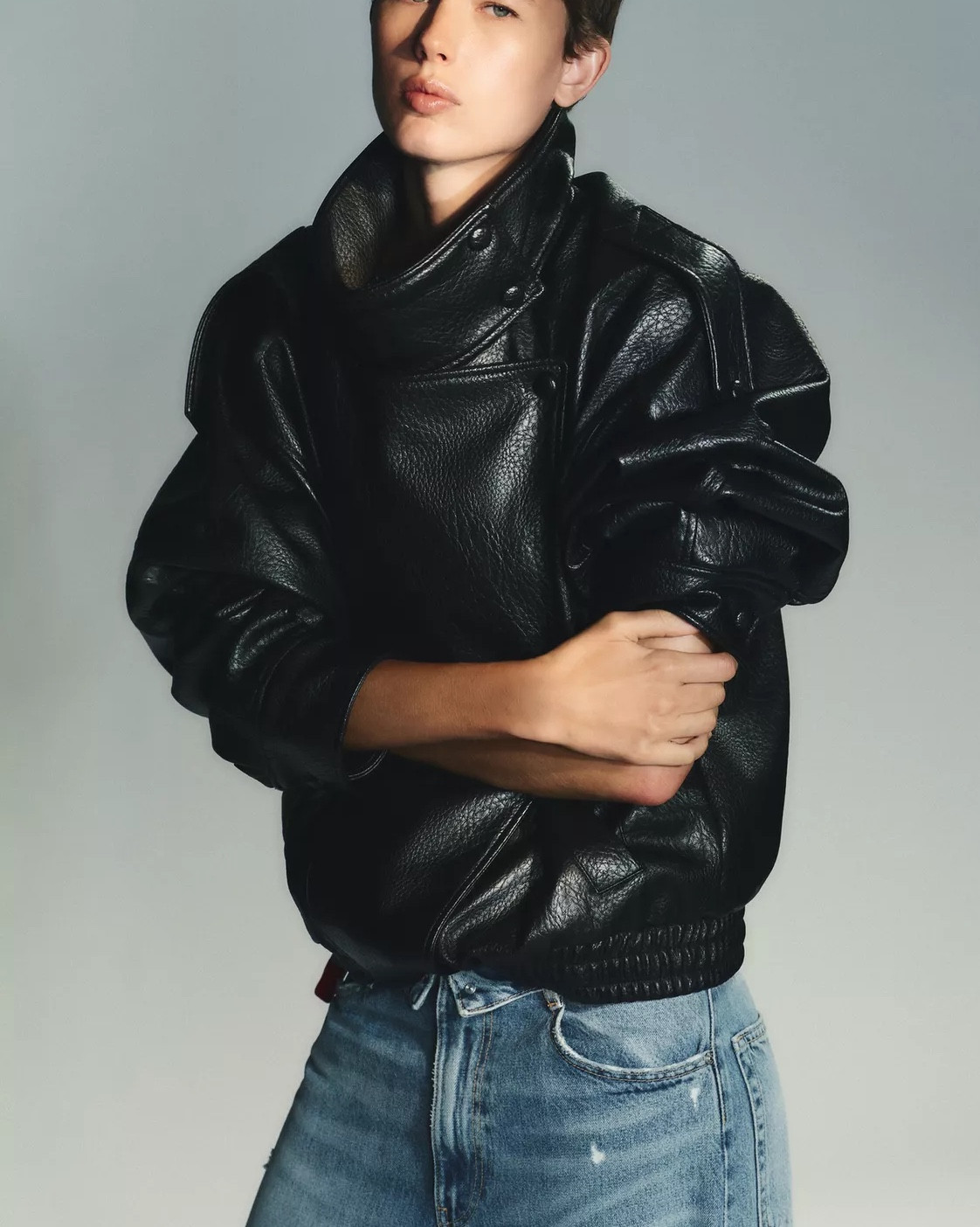 The viral funnel neck jacket is back! I had to post it before it sells out again 