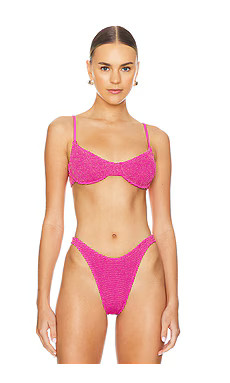 Bond Eye Gracie Balconette Bikini Top in Wildberry from Revolve.com | Revolve Clothing (Global)