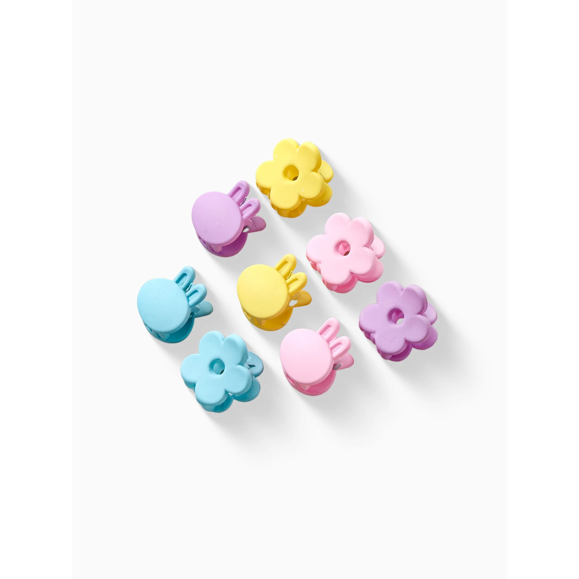 Way to Celebrate Easter Multi-colored Mini Claw Clips, 8 Pieces | Walmart (US)