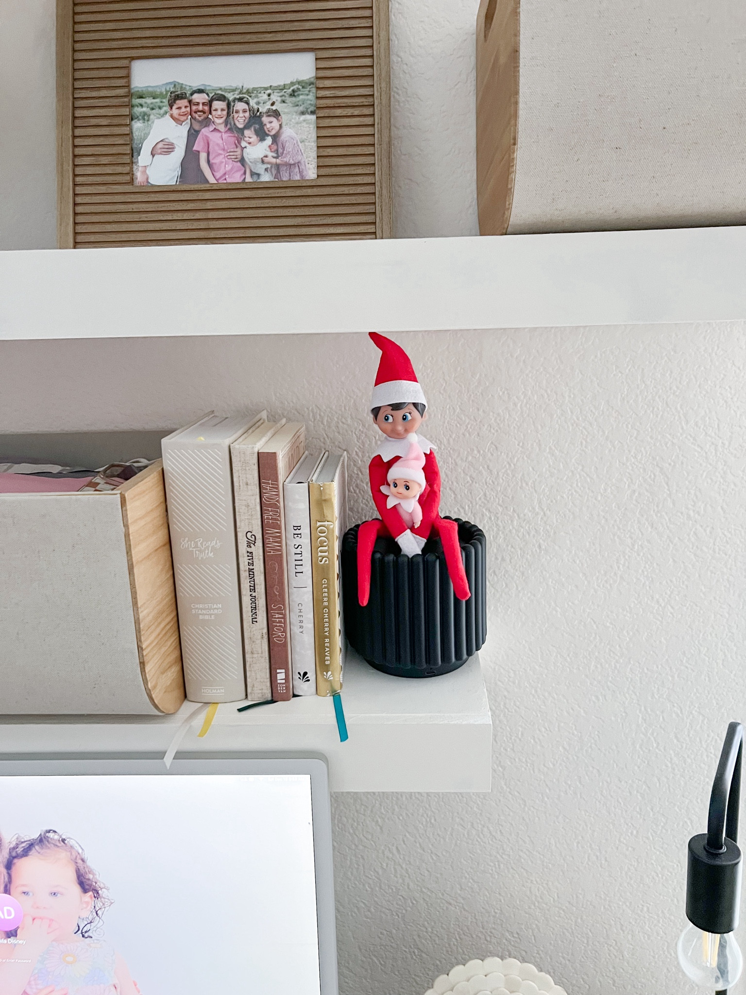 Mom hack for Elf on the Shelf: get it a little baby to go with it and then you don’t need all of the elaborate set ups 😆 My kids are so impressed this baby is just following him around  

#LTKSeasonal #LTKfamily #LTKHoliday