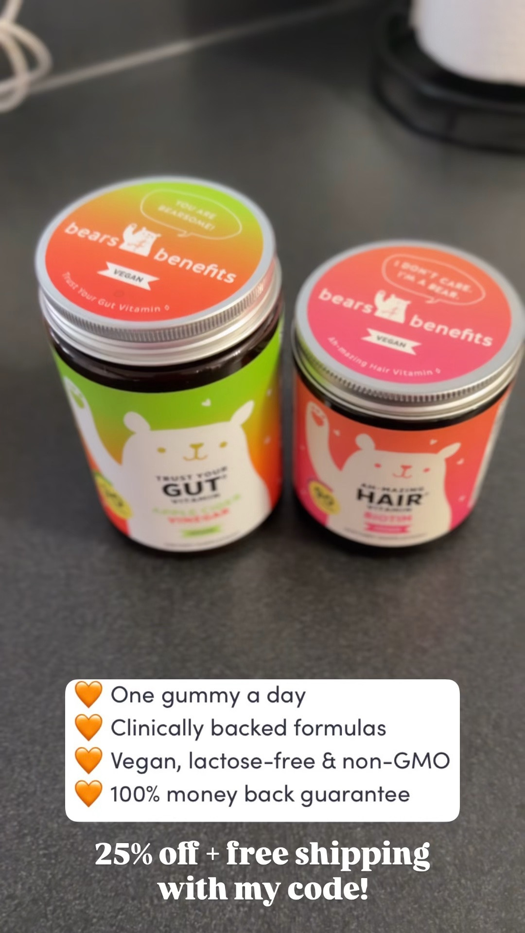 Use BWB25 for 25% off your first order + free shipping!! Love their supplements 🙌

#LTKselfcare #LTKActive #LTKOver40