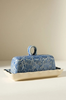 Old Havana Butter Dish | Anthropologie (US)