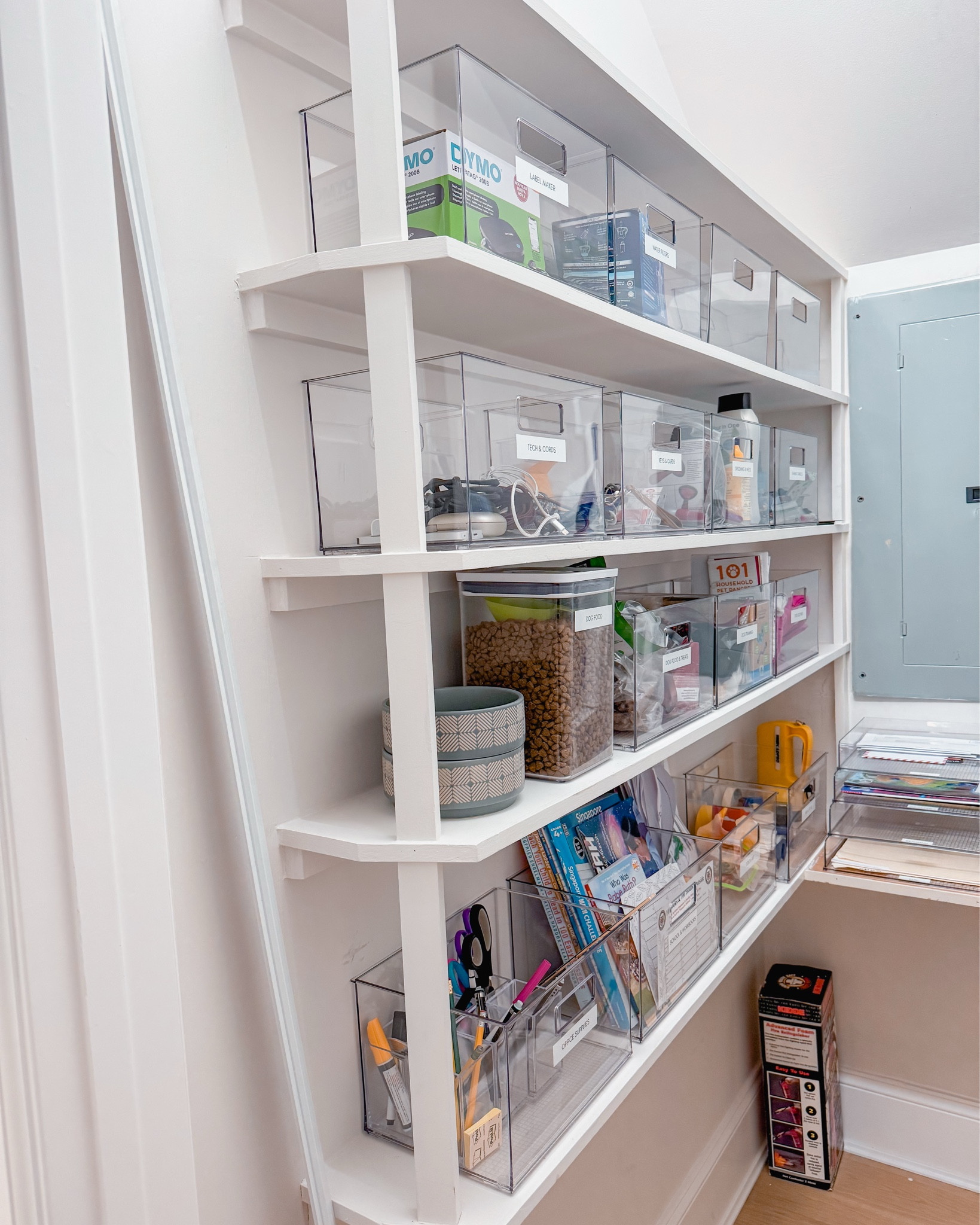 The closet that does it all! 🐕🔧📚

When one closet needs to hold dog stuff, school supplies, basic tools, and everything in between - smart zoning is everything! We created designated areas so you're not digging past the dog leash to find a screwdriver.

The magic? Clear systems that keep all your "random but necessary" items organized and actually findable!

We’re taking on new projects for September and would love to help transform your spaces! 

DM me to schedule your consultation and get started! 📅 

#LTKFamily #LTKPets #LTKHome