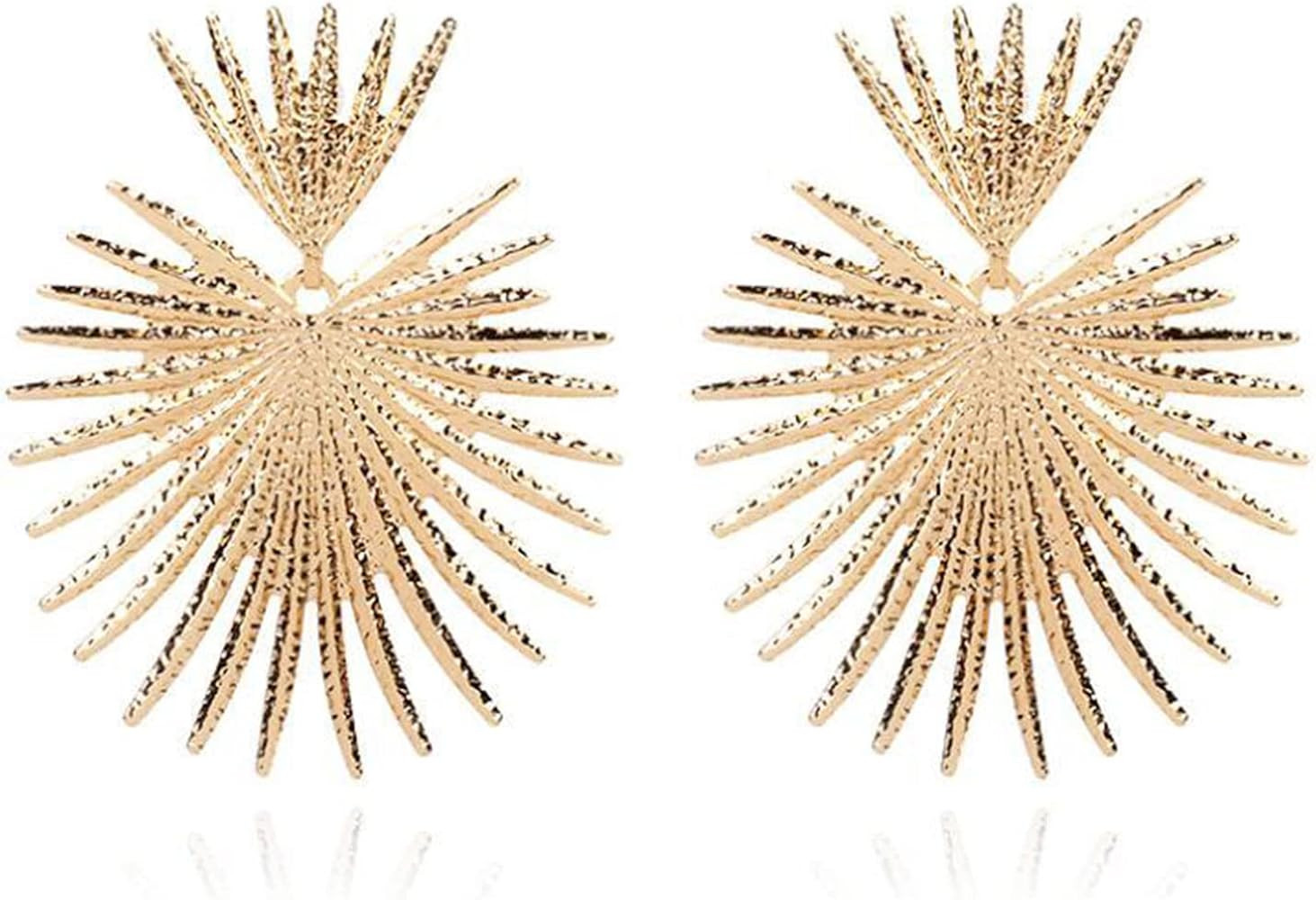 TIANHONGYAN Bohemian Heart Dangle Earrings Studs Gold Star Statement Earrings Flower Geometric Ex... | Amazon (US)