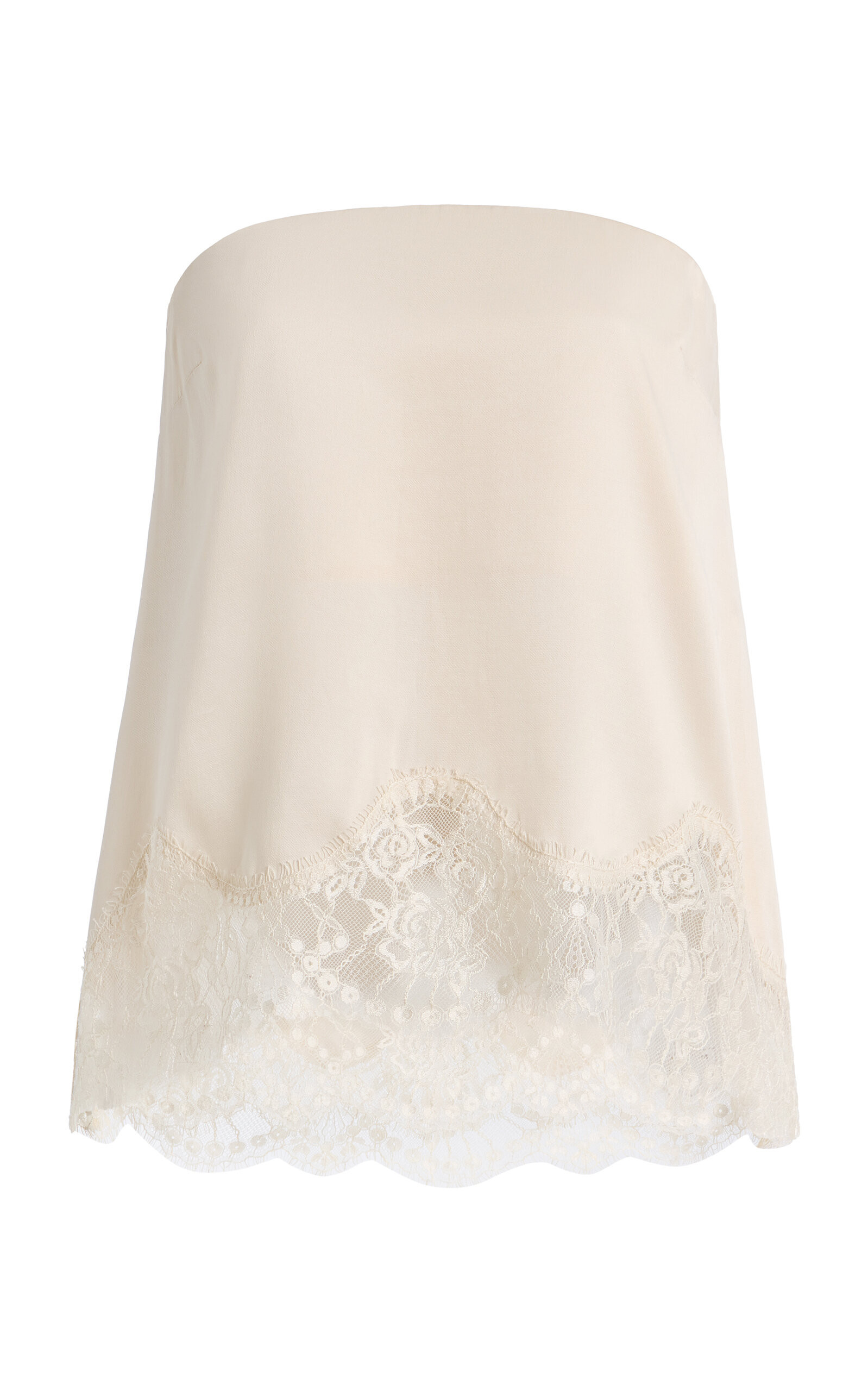 Third Form - Visions Lace Strapless Top - Yellow - AU 12 - Moda Operandi | Moda Operandi (Global)