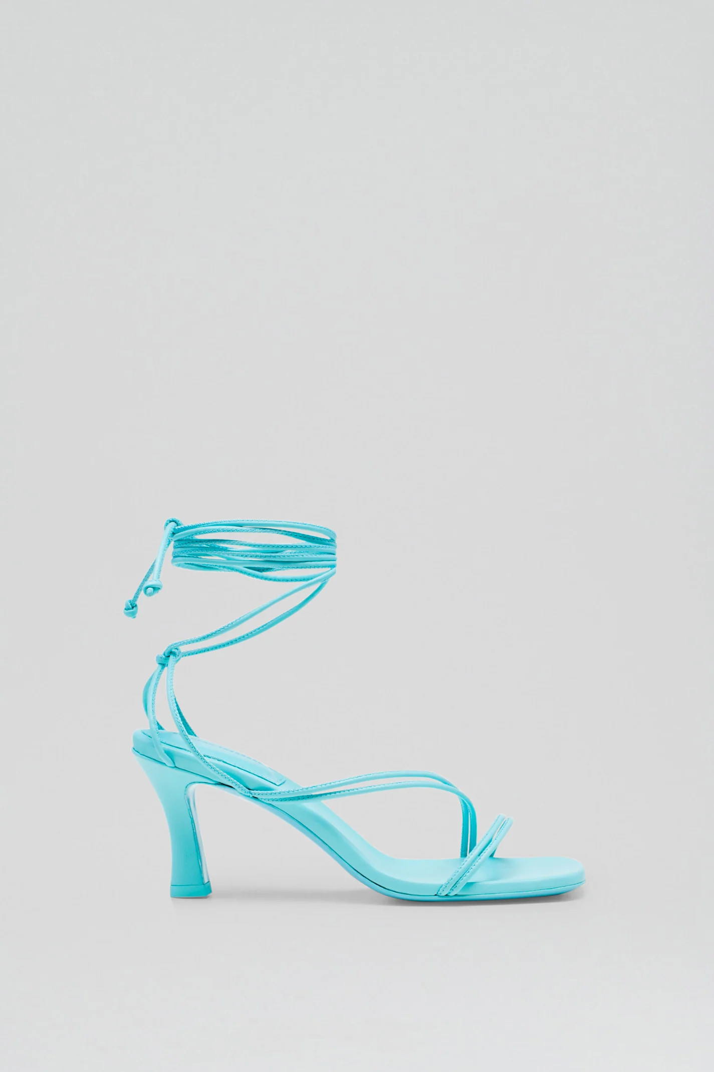 LACE UP SANDAL 7.5 - TURQUOISE - Scanlan Theodore | Scanlan Theodore AU
