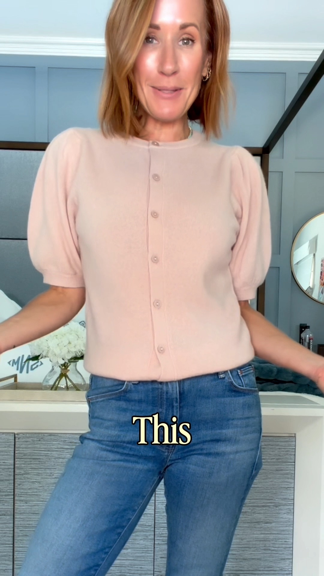 The Nordstrom Anniversary Sale closet staple that lives there for years. Short sleeve cashmere, comes in so many colors, goes with everything — and it's Nordstrom brand so it's not even the splurge. #nsale #nsale2026 #nordstromanniversarysale #cashmere #cardigan #classicstyle #fashionover40

#LTKootd #LTKSeasonal #LTKSaleAlert