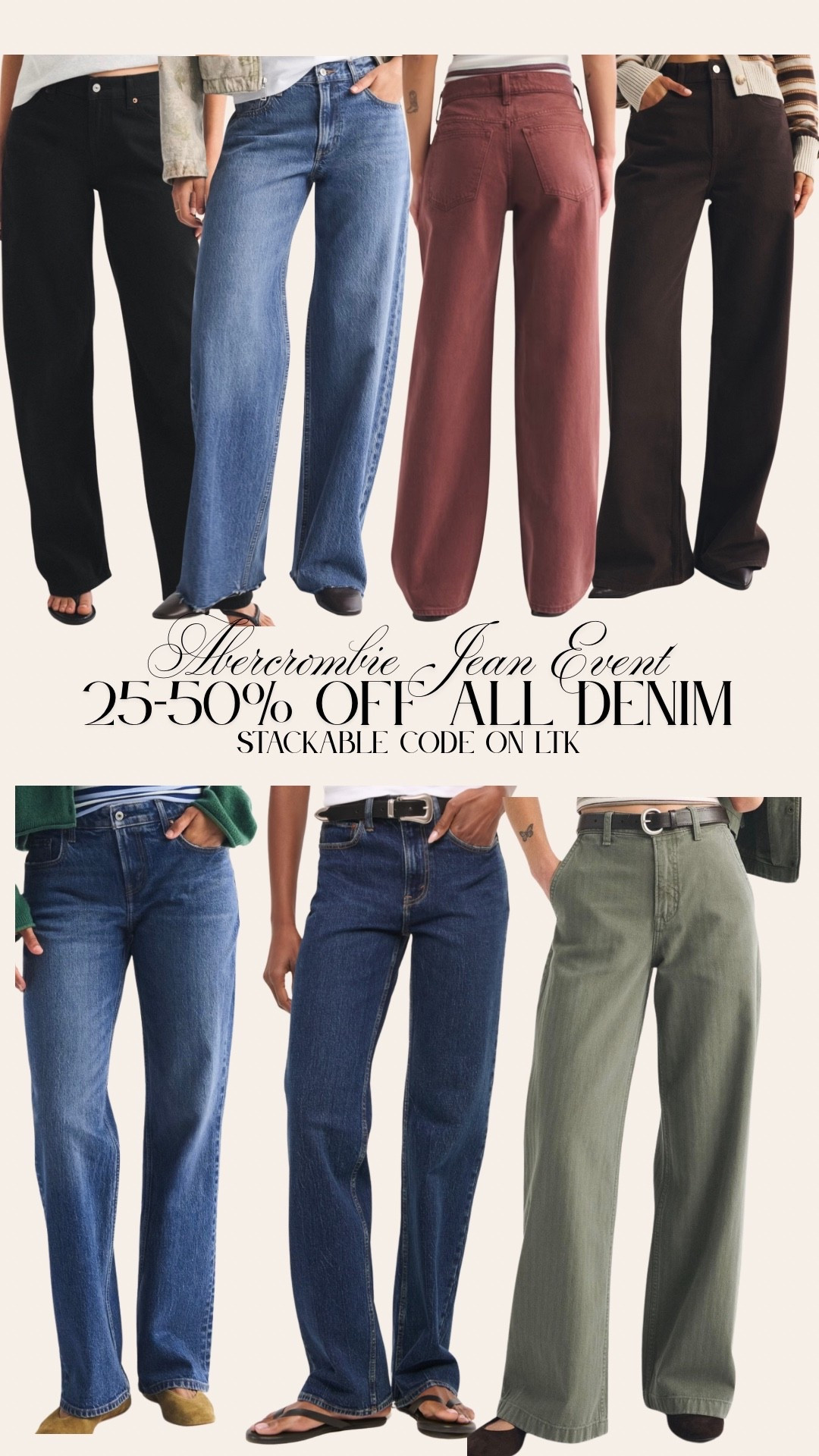 Stackable code is SUITEAF ✨ #abercrombiesale #abercrombiedenim @abercrombie

#LTKSeasonal #LTKSaleAlert