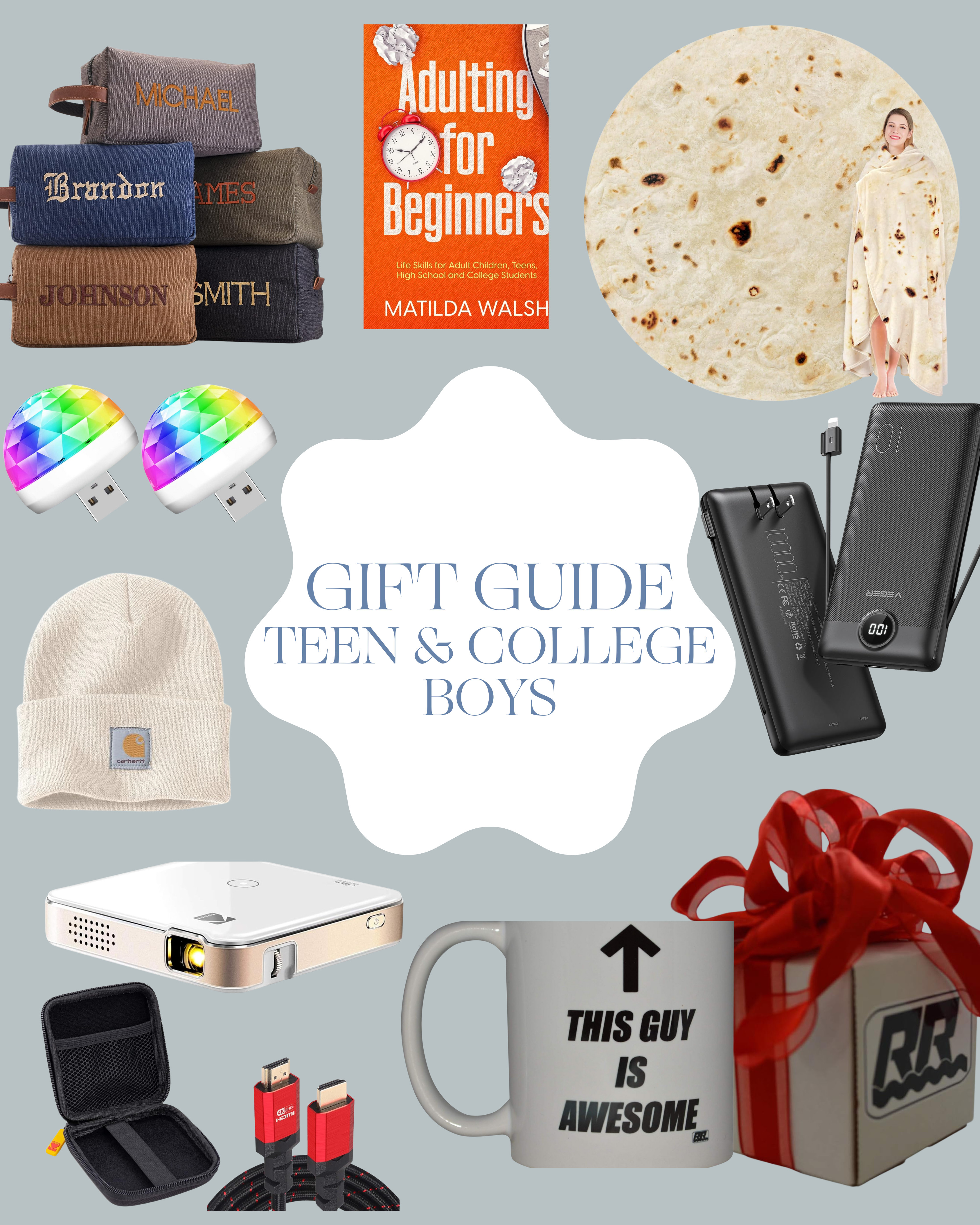 Teen + college boys are famously hard to shop for… until now.
I rounded up actually good gifts they’ll use, appreciate, and won’t immediately stuff under the bed. From practical dorm upgrades to fun gadgets and cozy things they’ll never admit they love—these are all tried-and-true wins.


💬 Know someone shopping for boys this year? Share this post with them!
❤️ And don’t forget to like + save so you can refer back when you’re panic-shopping later. 

 #LTKGiftGuide #LTKFindsUnder50 #LTKMens