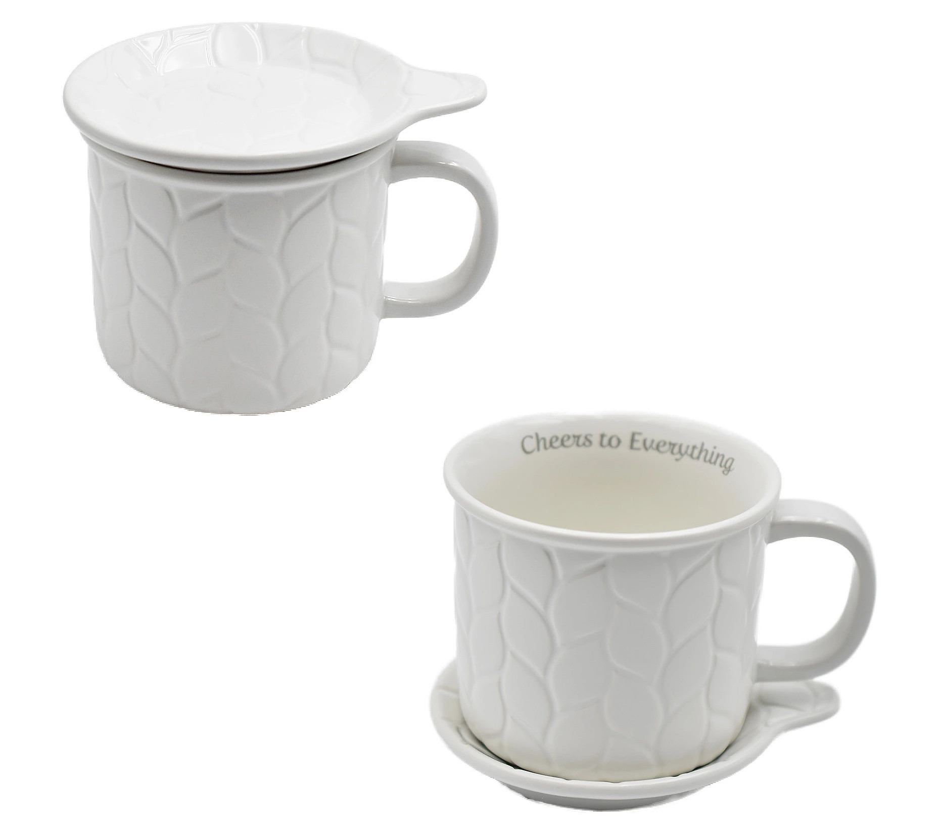 As Is Temp-tations Special Edition Set of (2) Celebrate Mugs | QVC