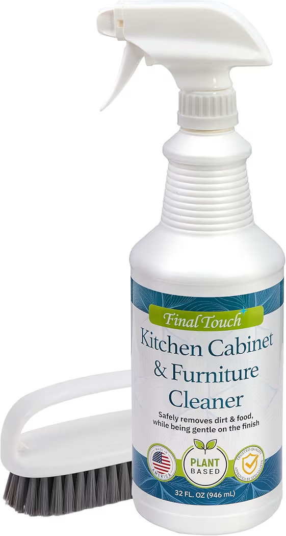 Final Touch Kitchen Cabinet Cleaner, Plant Based Everyday Cleaning Solution for Cabinets, 32 fl o... | Amazon (US)