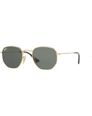 Ray-Ban RB3548N HEXAGONAL Sunglasses For Men For Women + BUNDLE with Designer iWear Eyewear Care ... | Amazon (US)