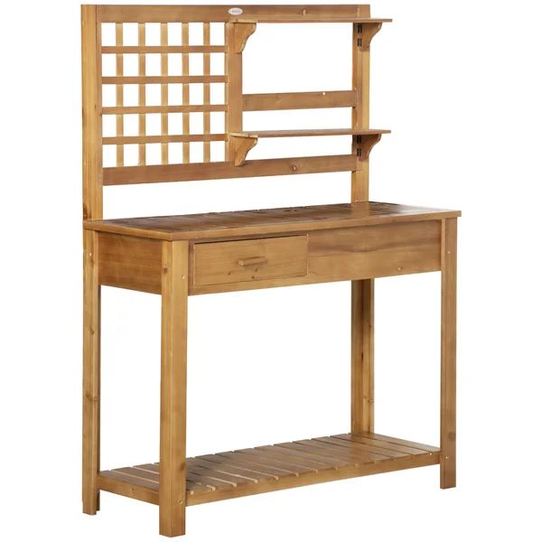 Fir Potting Bench | Wayfair Professional