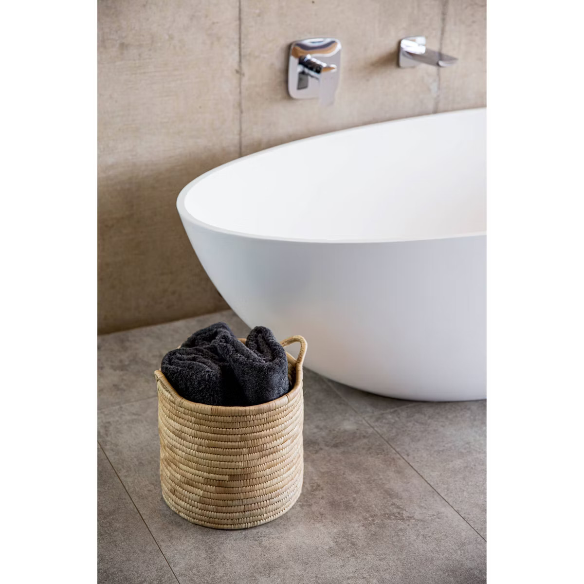 Mo's Crib Medium Handcrafted Karula Basket with Handles | Target