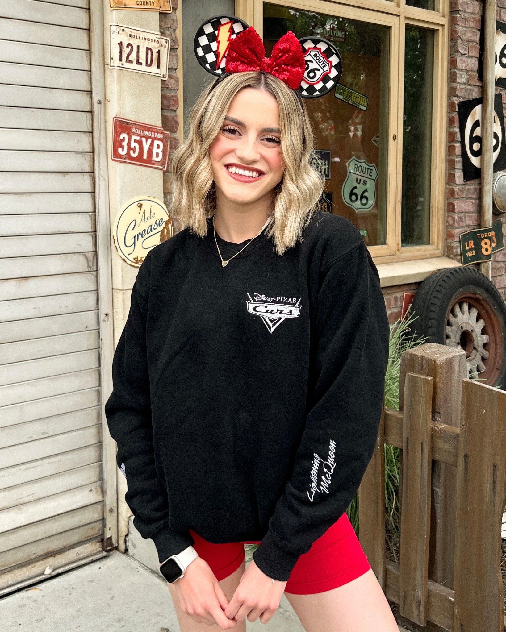 disney outfit 🖤
crewneck: size medium
shorts: small
shoes: size 7

#LTKSeasonal #LTKootd #LTKTravel