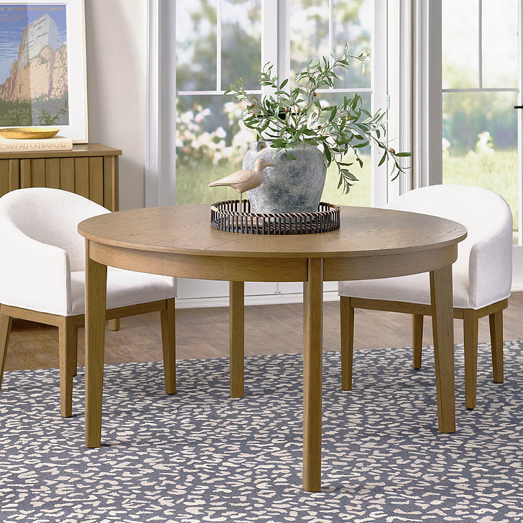Summit Round Dining Table, 54" - Harvest - Grandin Road | Grandin Road