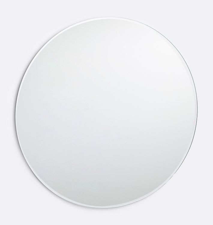 Frameless Round Mirror | Rejuvenation