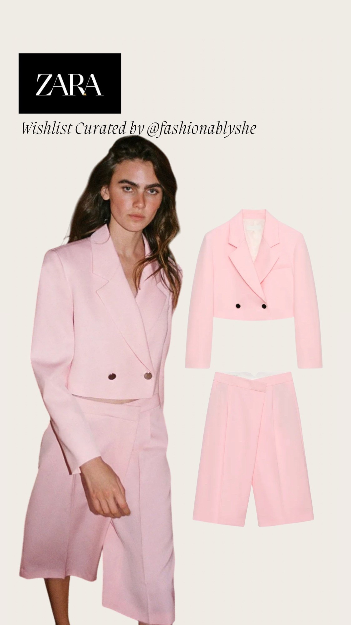 Zara pink short suit

#LTKootd #LTKmomlife #LTKOver40